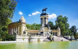 el Parque del Retiro de madrid